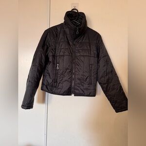 United Colors Of Benetton Black Bomber Jacket
